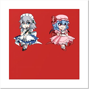 Sakuya Izayoi Remilia Scarlet Posters and Art